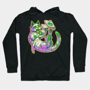 Halloween Mummy Cat Zombie Hoodie